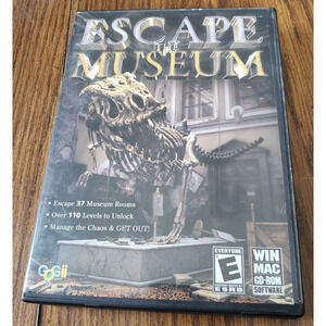 Escape the Museum Windows Mac CD-Rom Puzzle Game